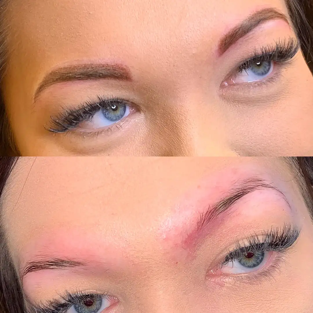 Eyebrow Services Before and After Image (2)