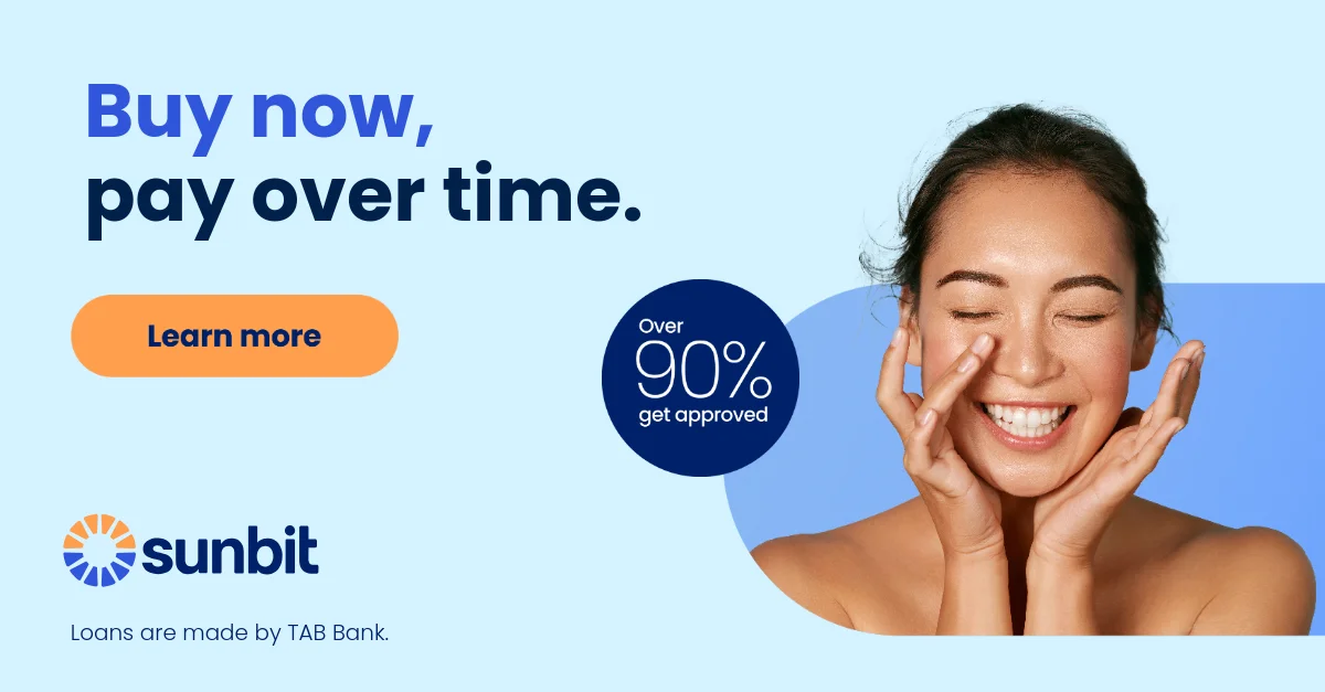Financing option banner